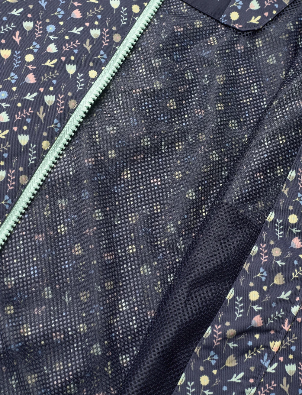 Viking - Play Jacket Spring WP printed - shell & rain jackets - navy - 4