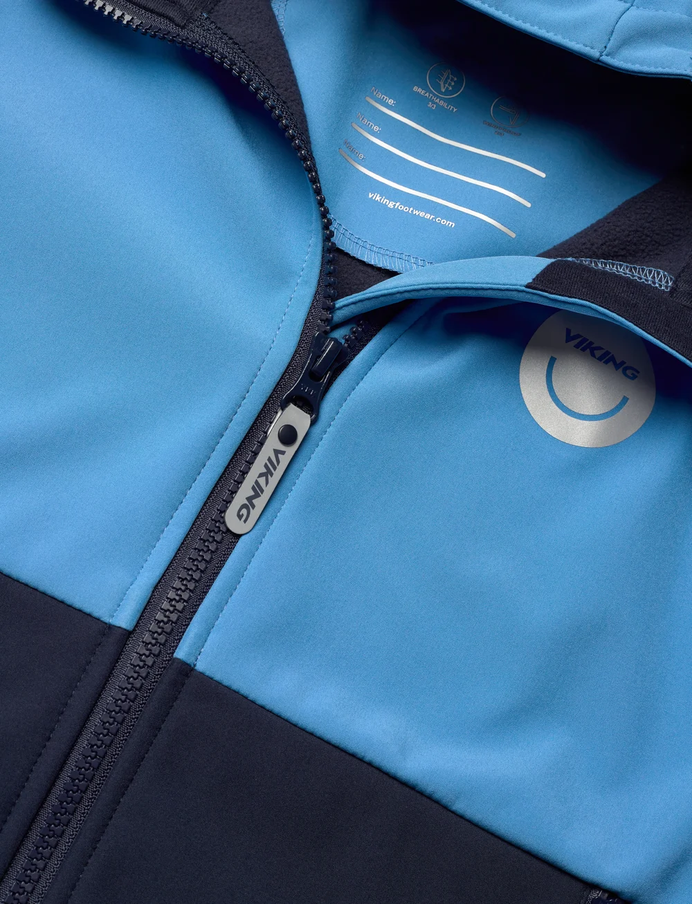 Viking - Play Softshell Jacket - softshelljakker - blue - 2