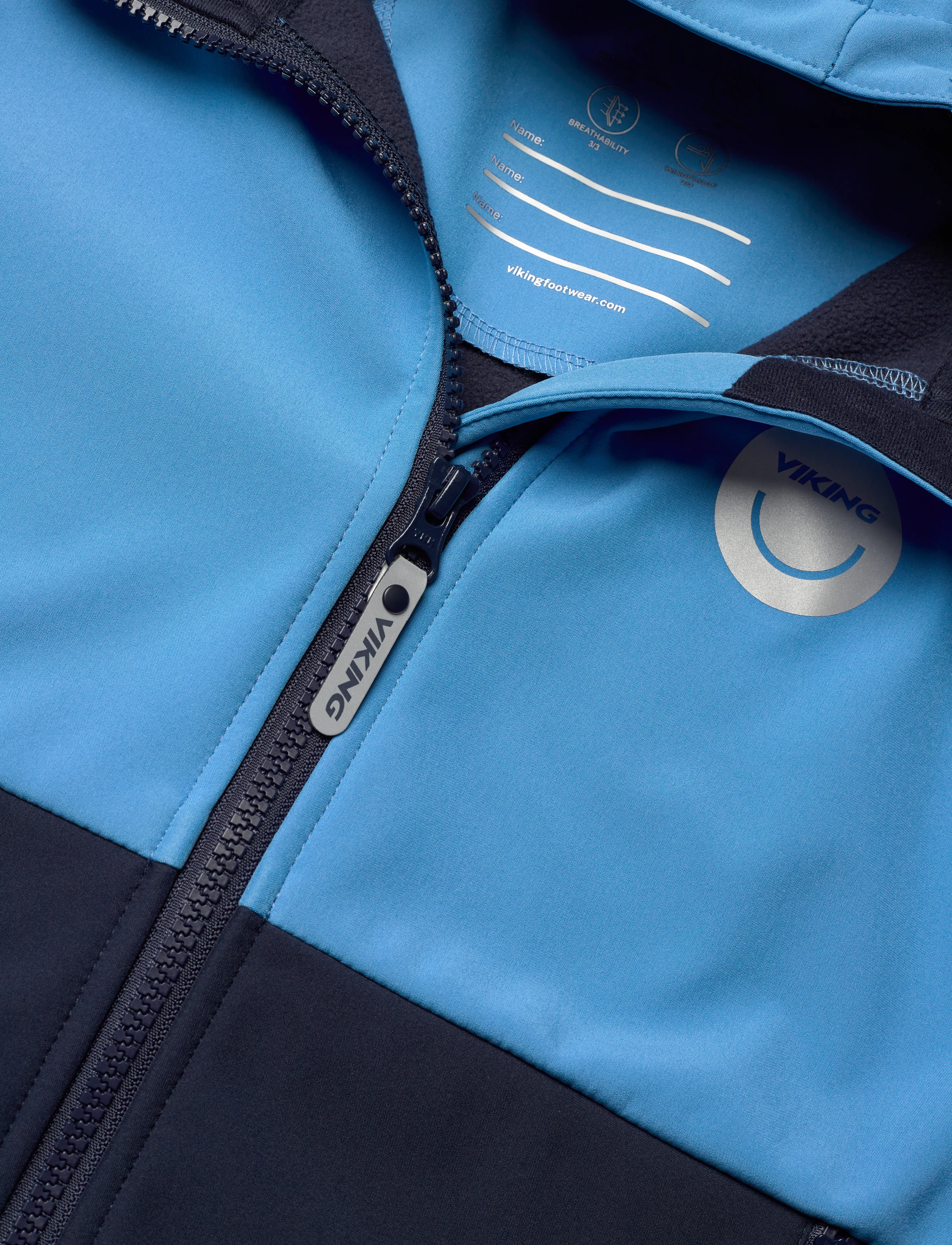 Viking - Play Softshell Jacket - softshell jakid - blue - 2