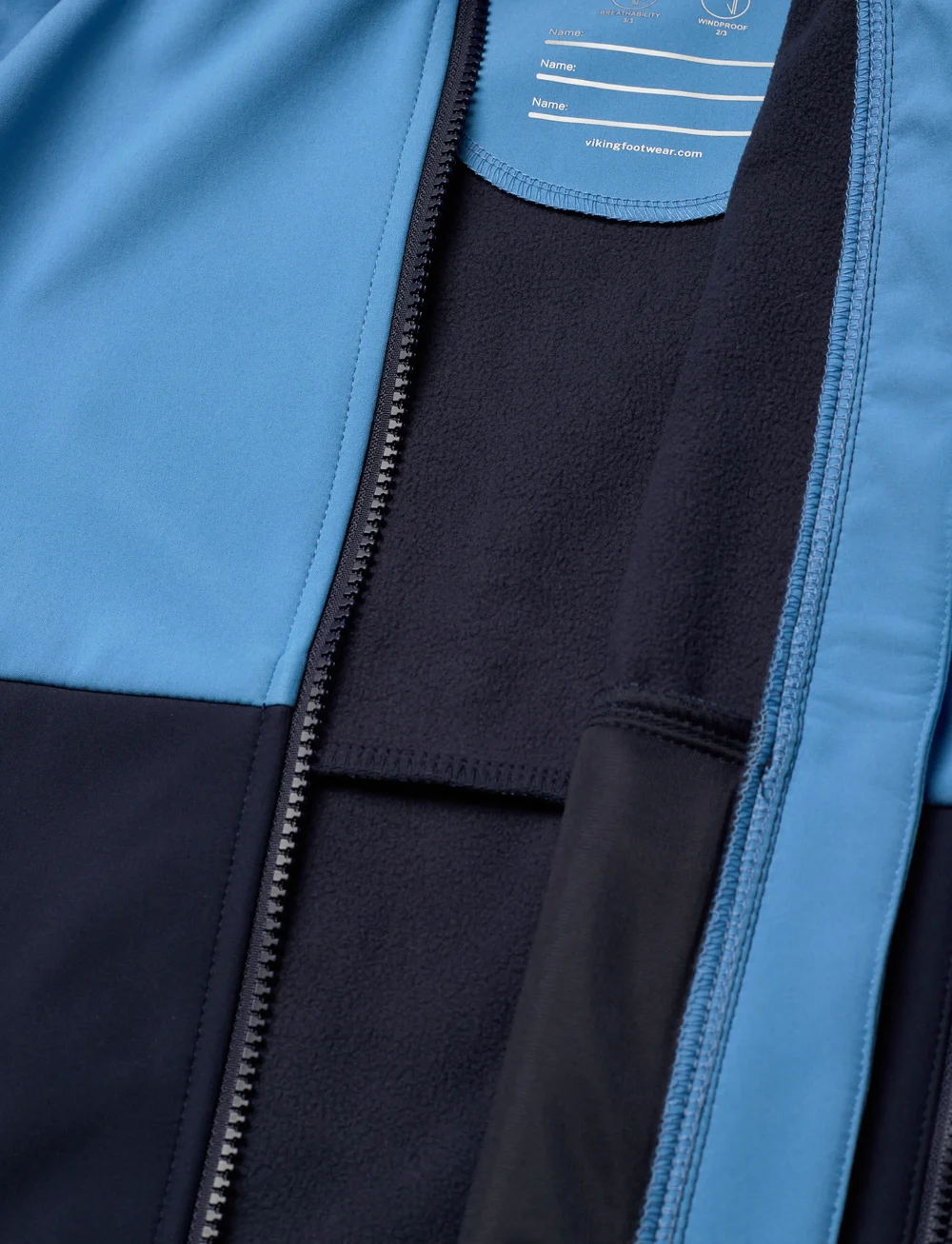 Viking - Play Softshell Jacket - softshelljakker - blue - 5