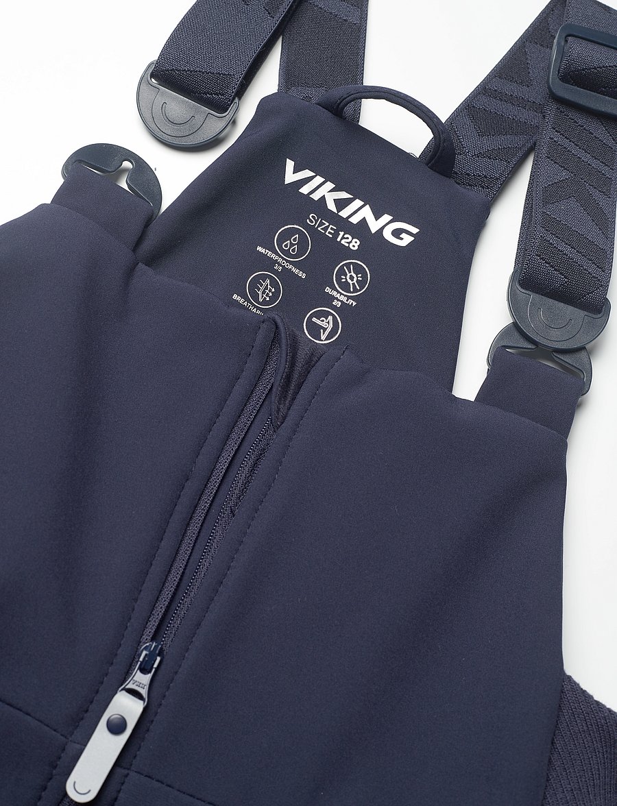 Viking - Play Softshell Bib Pants - pantalons softshell - navy - 2
