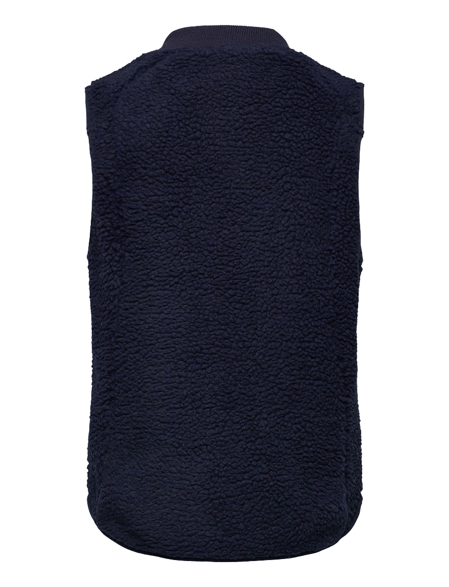 Viking - Playtime Pile Midlayer Vest - overtøj - navy - 1