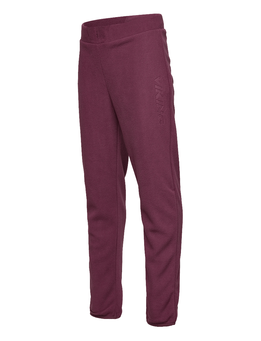 Viking - Playtime Fleece Pants Midlayer - isolierte hosen - plum - 2