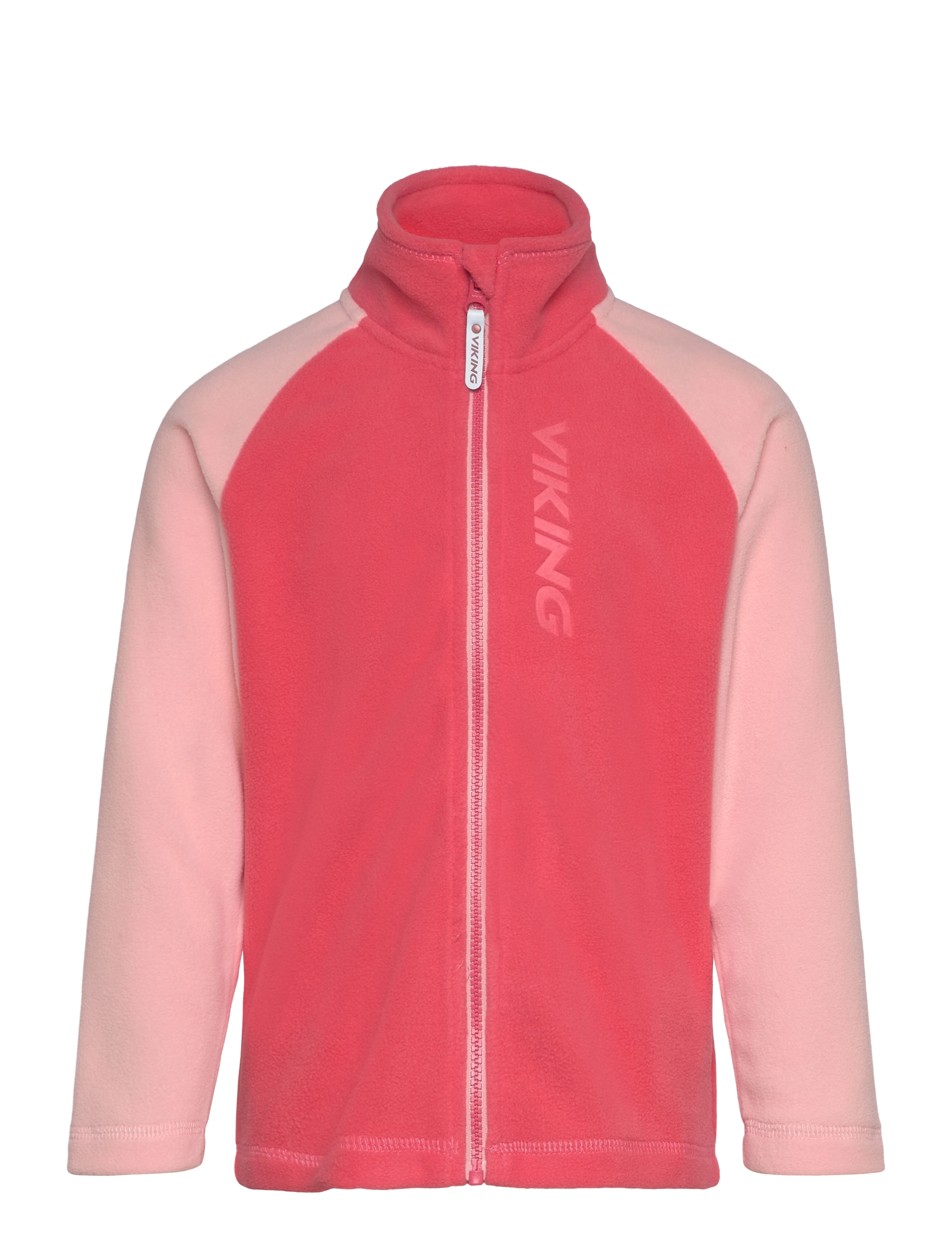 Viking Playtime Fleece Jacket Warm - Õueriided - CORAL / blue