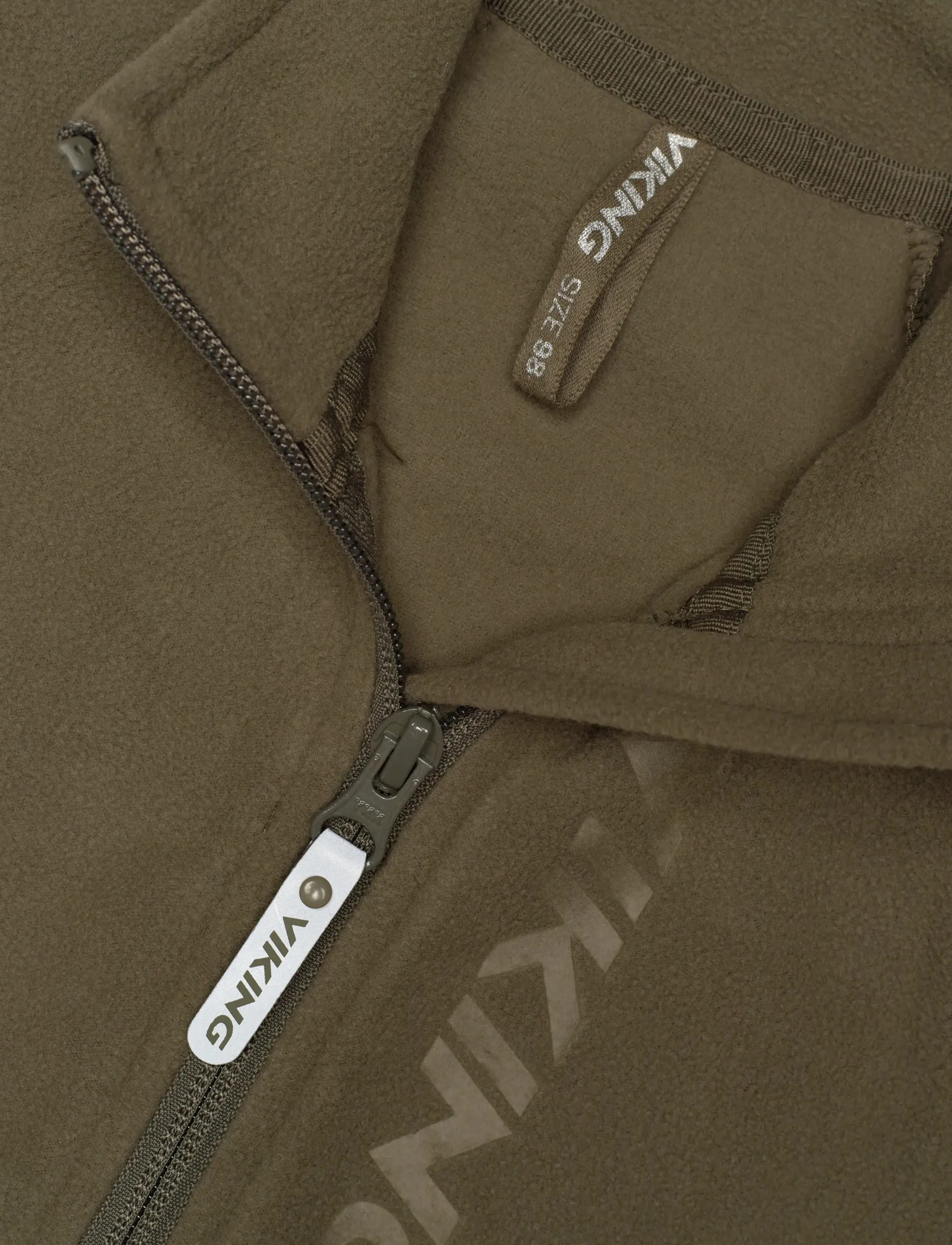 Viking - Playtime Fleece Jacket Warm - paksud joped - olive/olive - 2