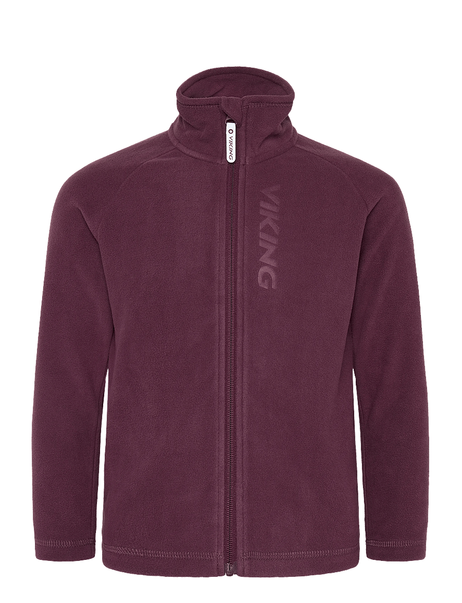 Viking - Playtime Fleece Jacket Warm - insulated jackets - plum - 0