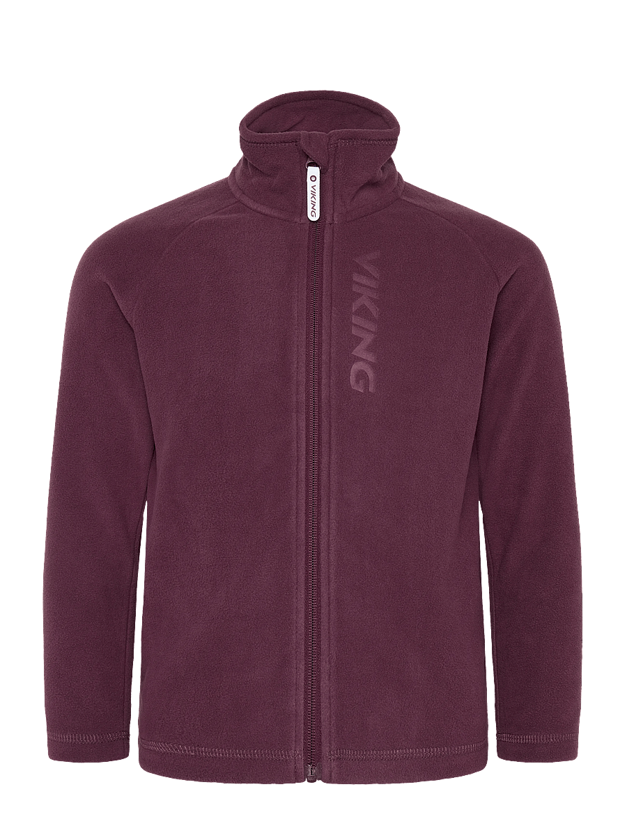 Viking - Playtime Fleece Jacket Warm - insulated jackets - plum - 0