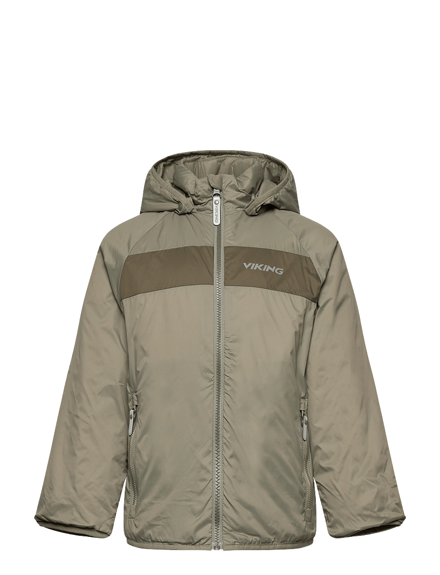 Viking - Funtime Insulated Jacket - shell- & regenjacken - olive - 0
