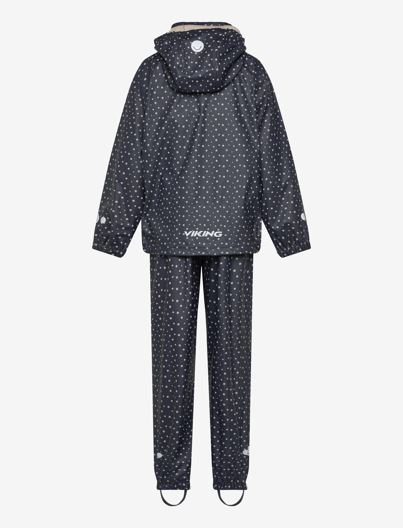 Viking - Jolly Print Rain Set - lauko drabužiai - navy - 1
