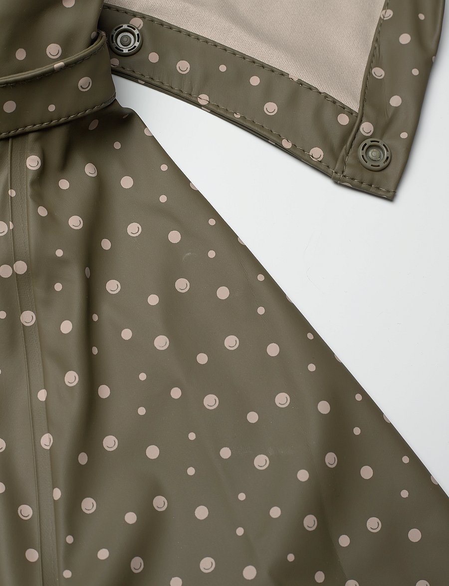 Viking - Jolly Print Rain Set - ytterkläder - olive - 5
