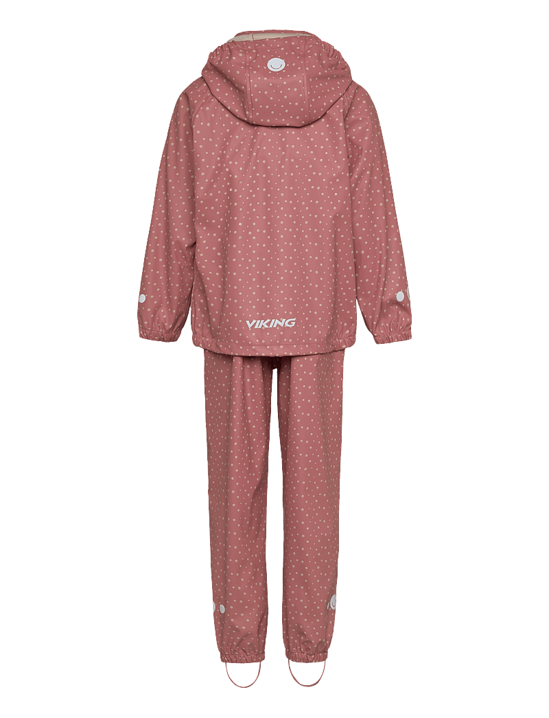 Viking - Jolly Print Rain Set - Õueriided - pink - 1