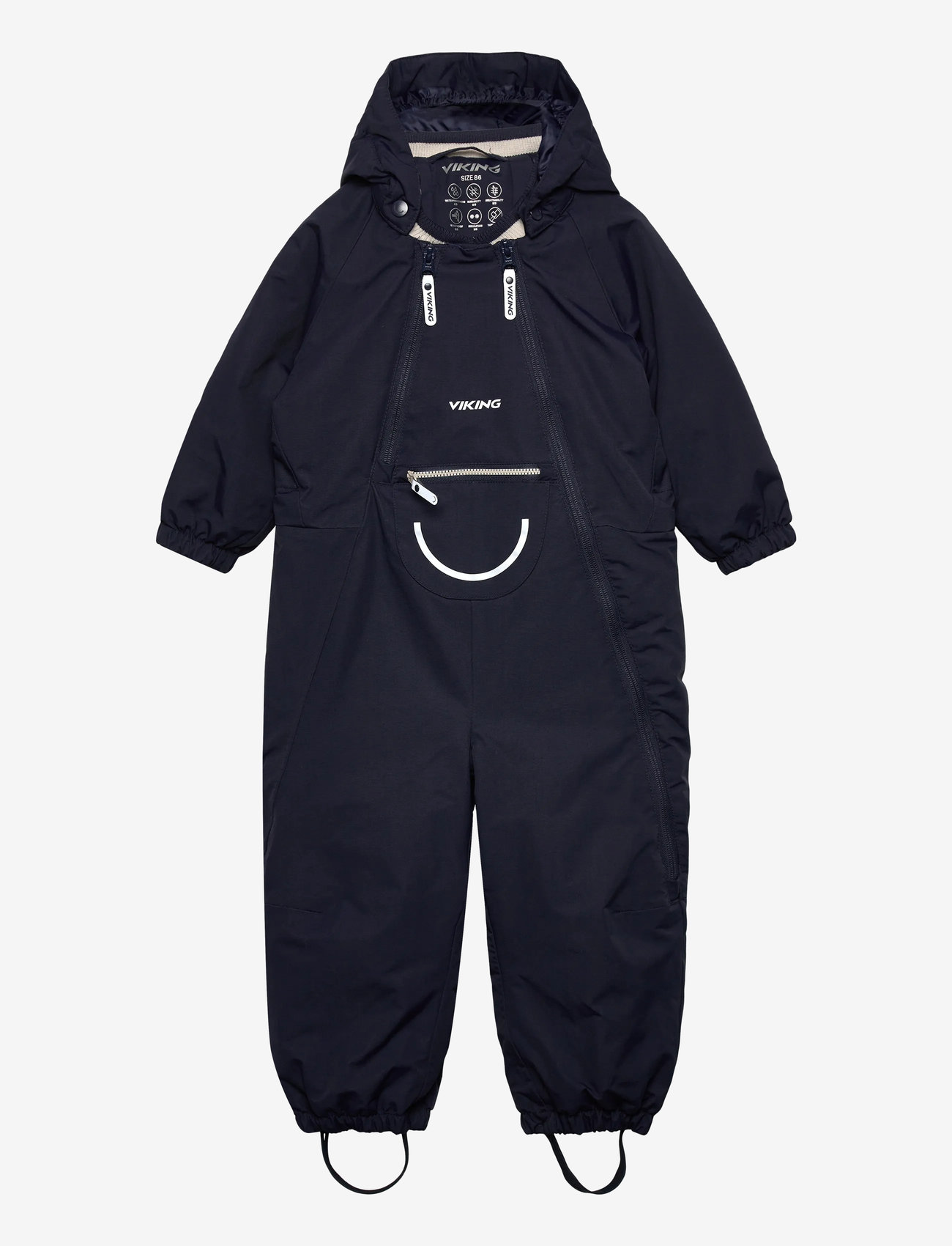 Viking - Alv Winter Playsuit - overtøj - navy - 0