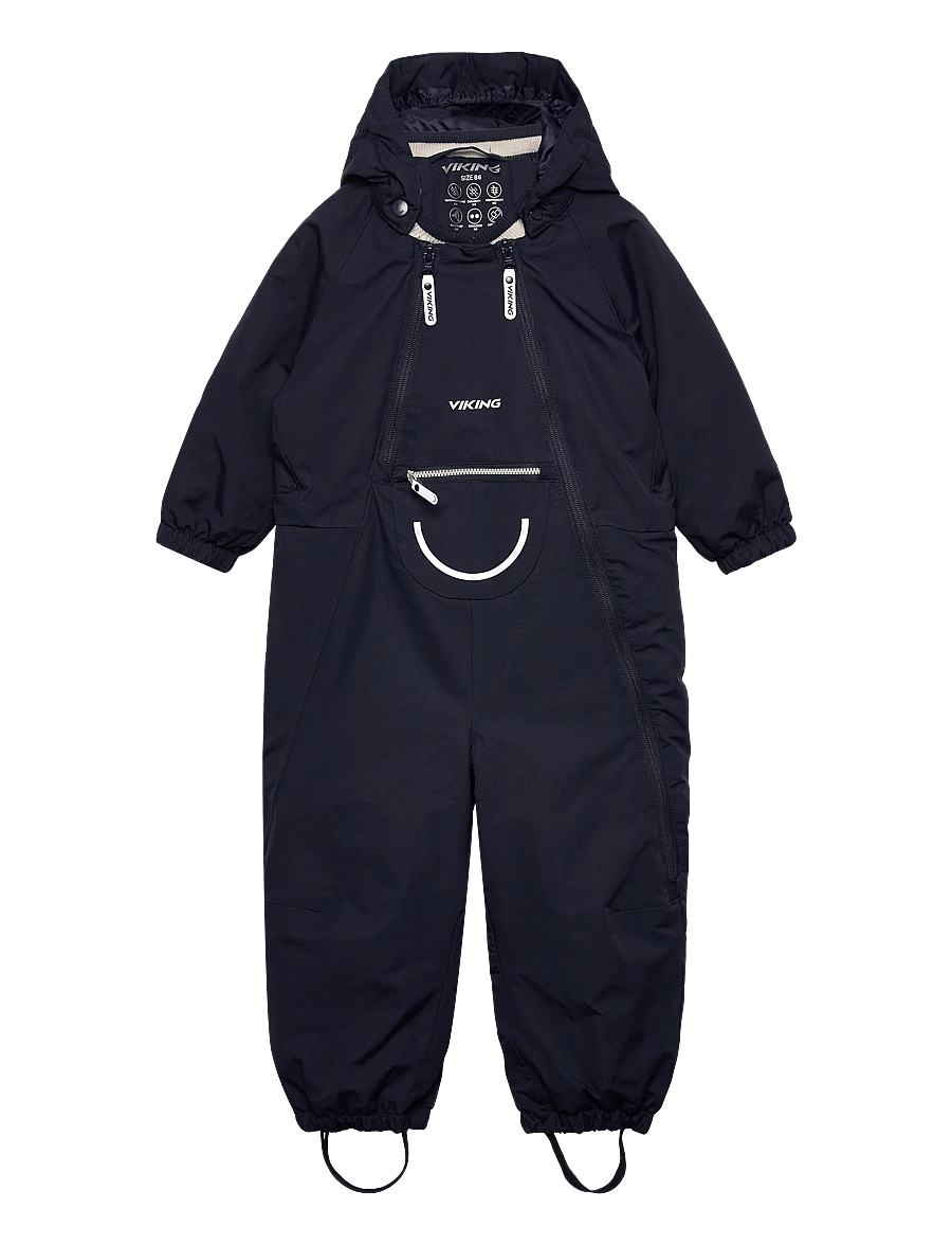 Viking - Alv Winter Playsuit - overtøj - navy - 0