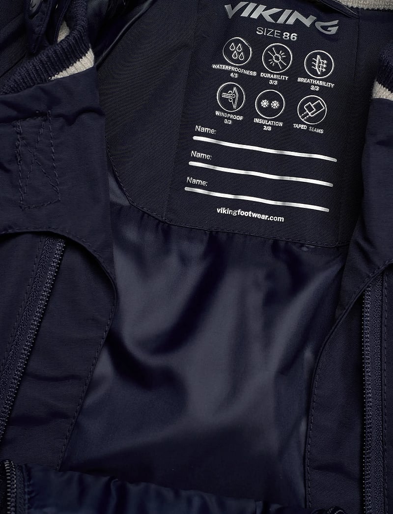 Viking - Alv Winter Playsuit - virsdrēbes - navy - 2