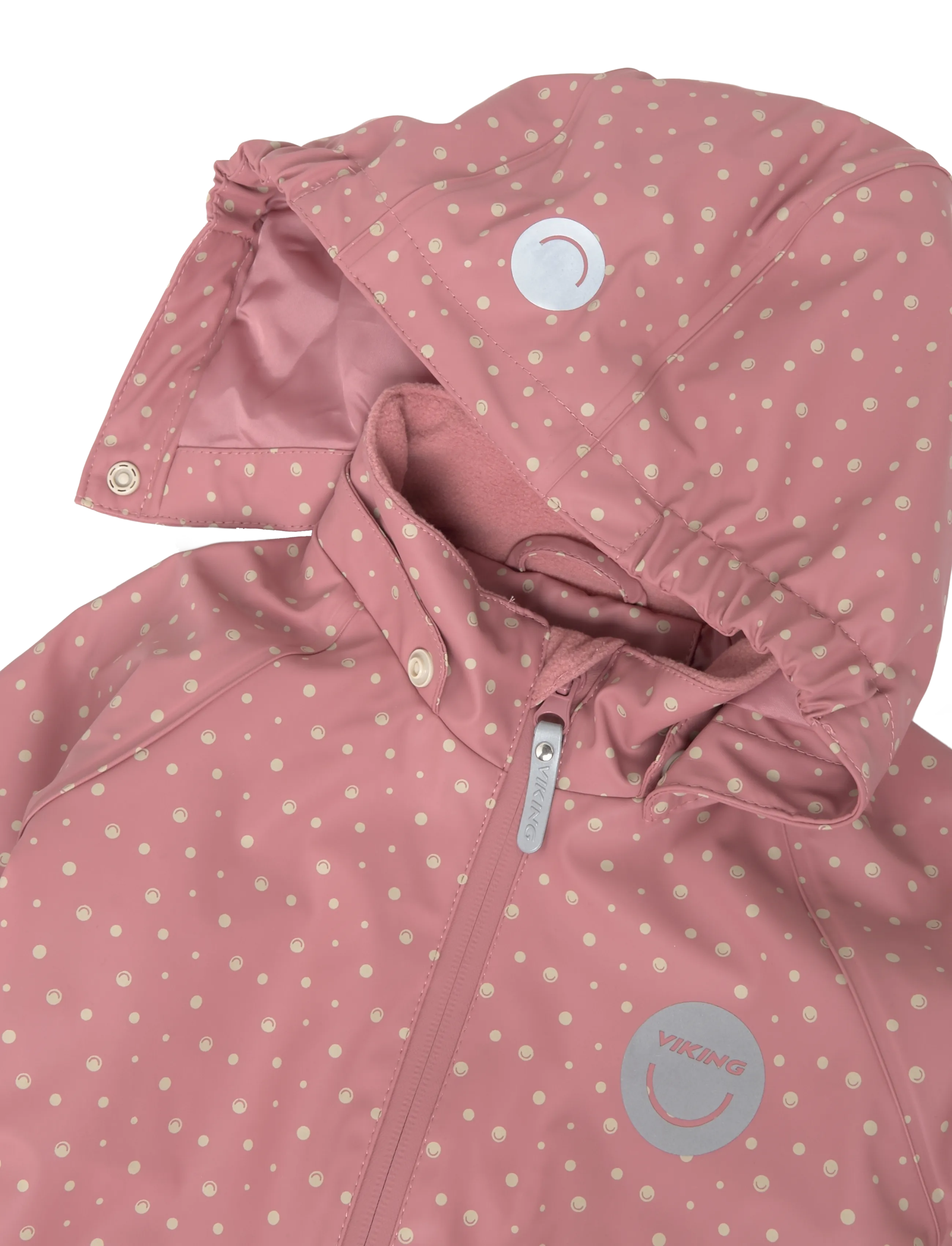 Viking - Jolly Insulated Rain Suit - regenschutzanzüge - pink - 2