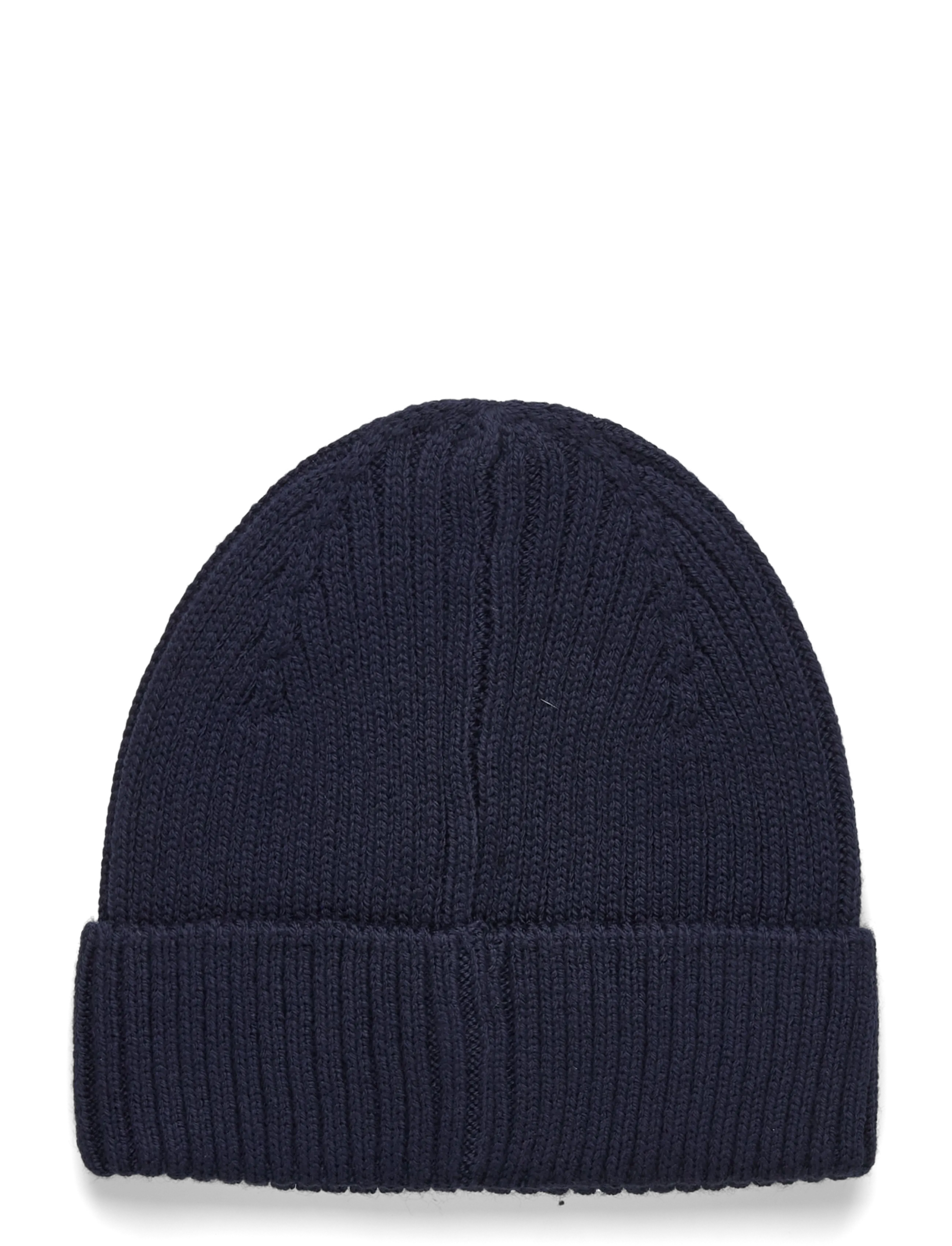 Viking - Play Wool Rib Beanie - laagste prijzen - navy - 1