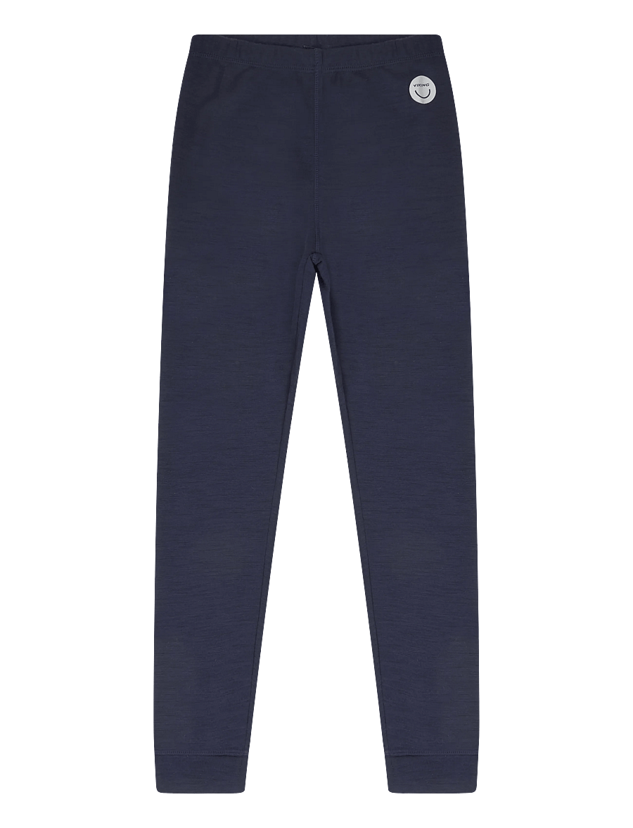 Viking - Soft Baselayer Merino Pants - underställsbyxor - navy - 0