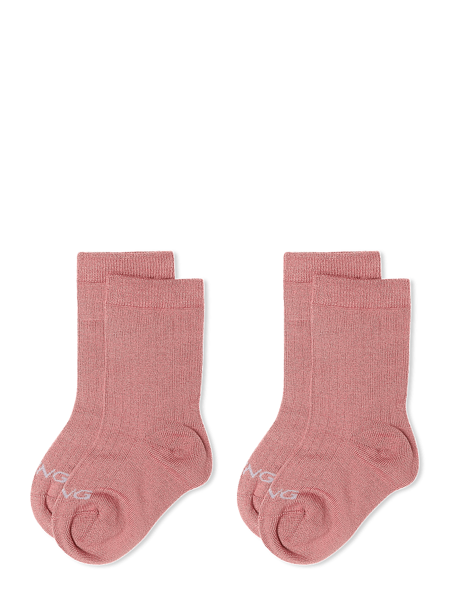 Viking - Toasty 2 Pack Wool Socks - strümpfe - pink/pink - 0