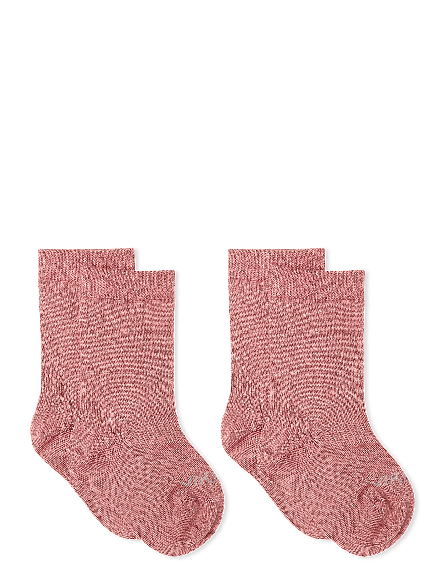 Viking - Toasty 2 Pack Wool Socks - strümpfe - pink/pink - 1