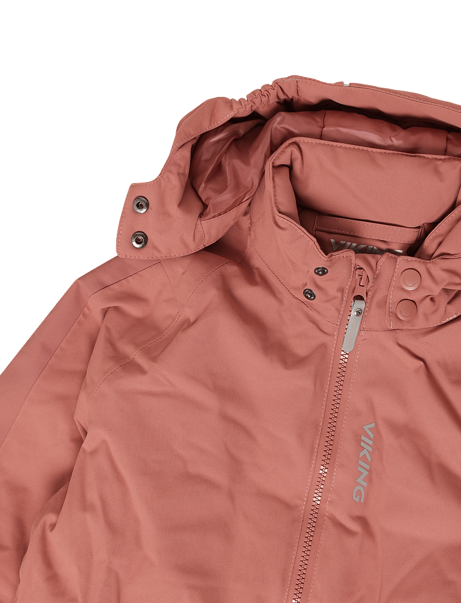 Viking - Expower Insulated SC Playsuit - Õueriided - pink - 2