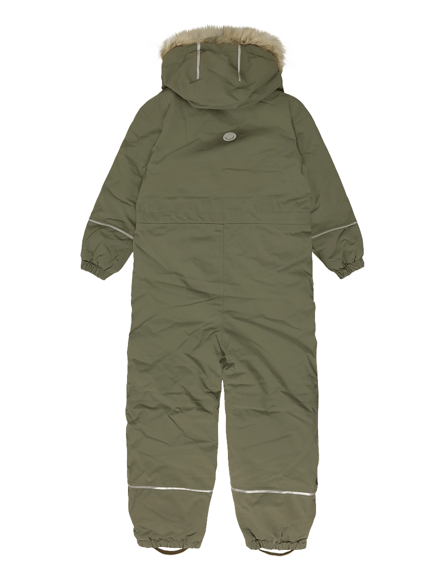 Viking - Play Winter Playsuit Thermal - termokombinesoonid - olive - 1