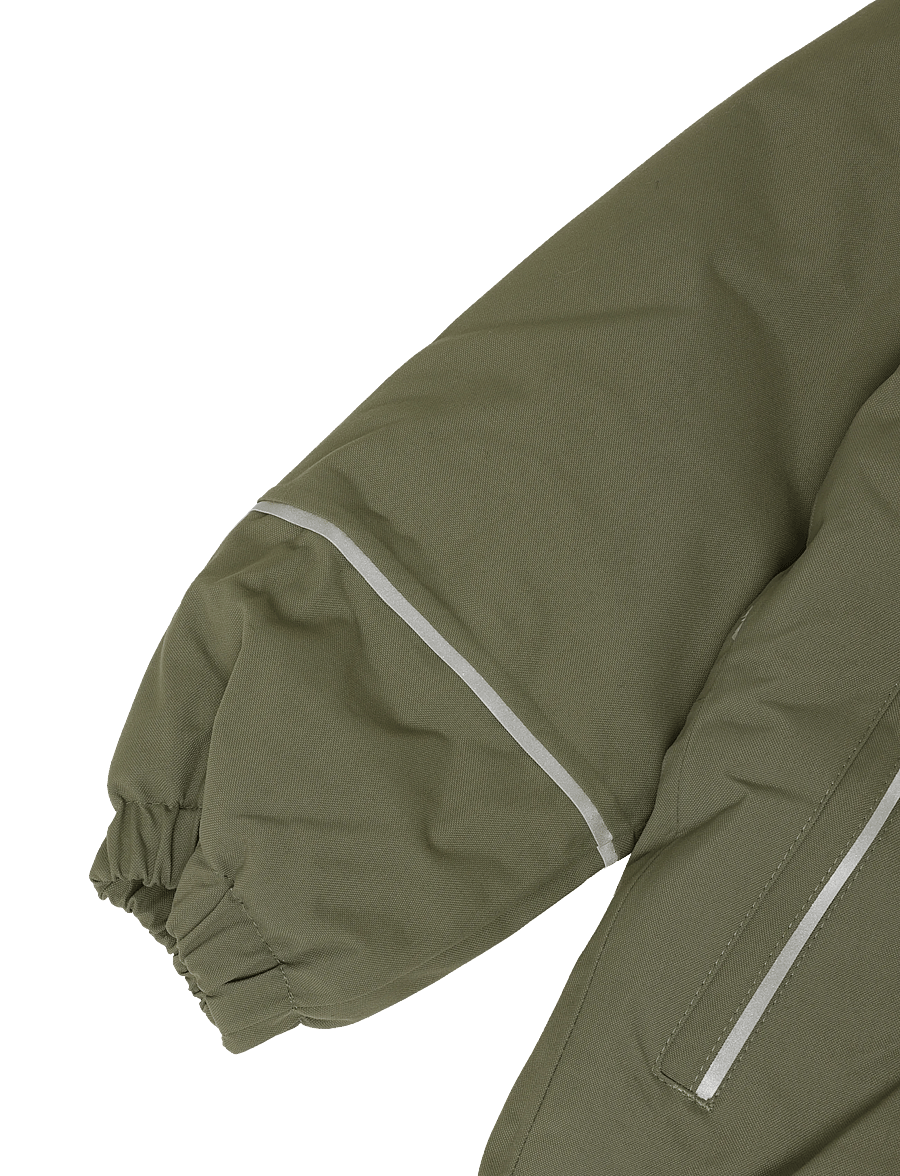 Viking - Play Winter Playsuit Thermal - termokombinesoonid - olive - 4