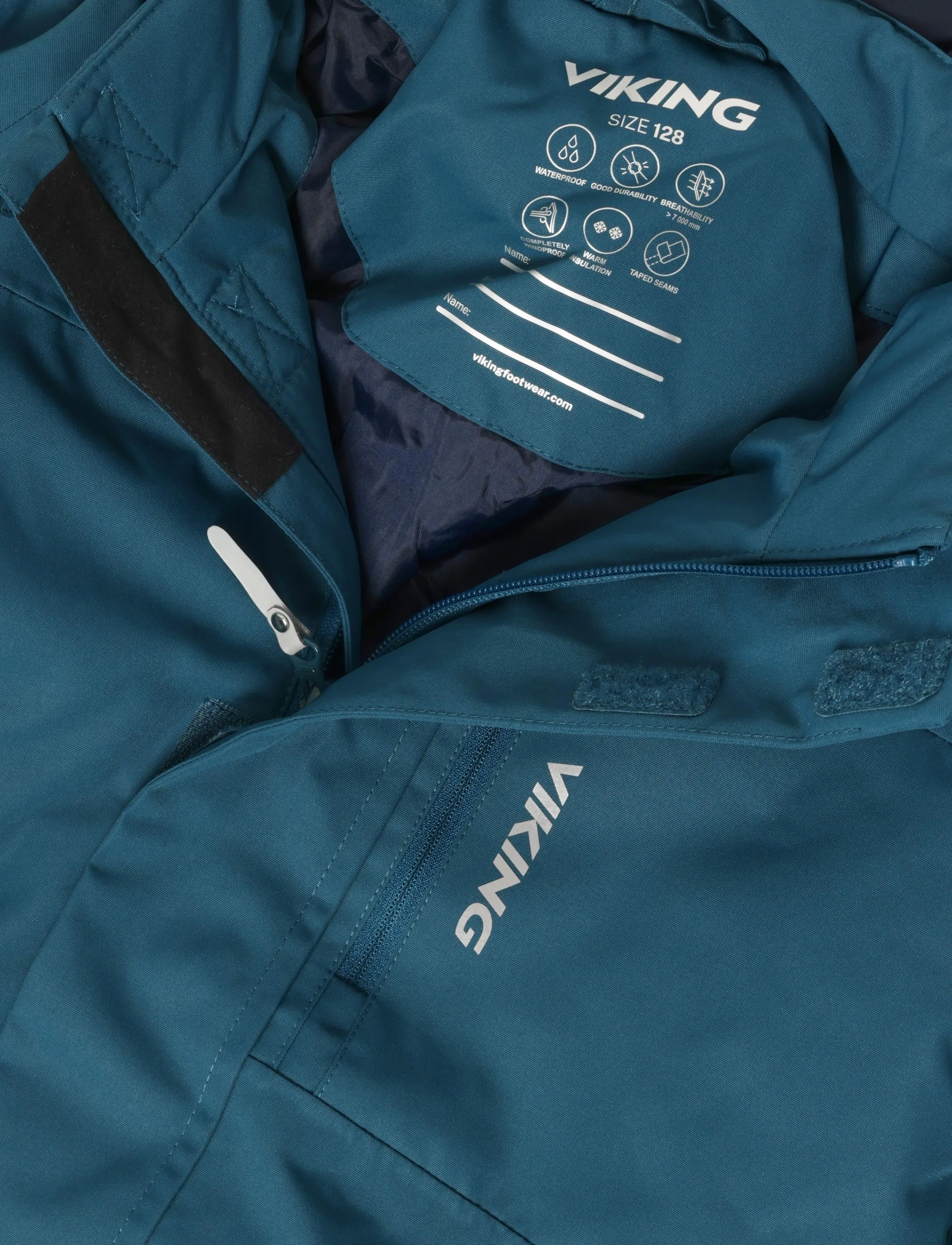 Viking - Toasty Winter Thermal Overall - petrol - 2