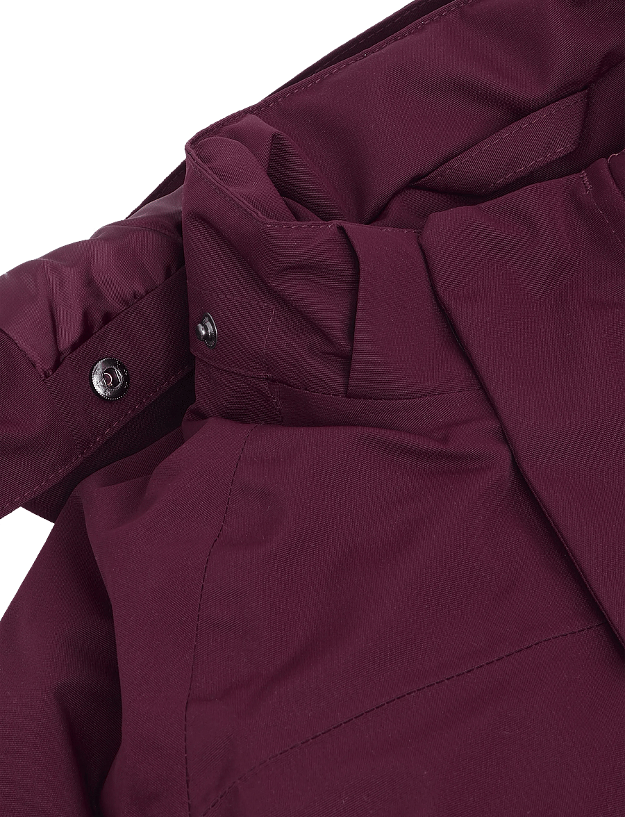 Viking - Toasty Winter Thermal Overall - outdoor - plum - 2