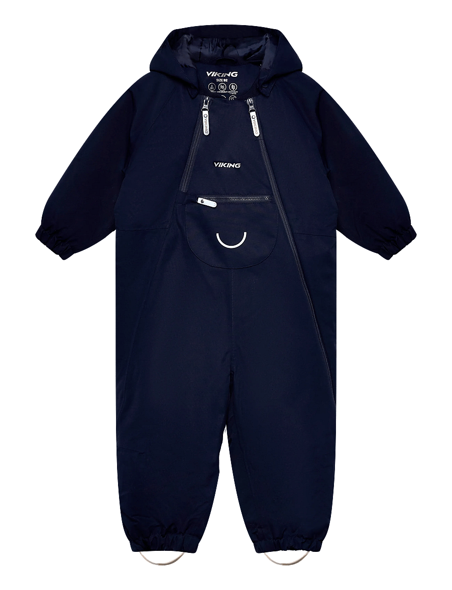 Viking - Alv Winter Insulated Playsuit - outdoor - navy - 1