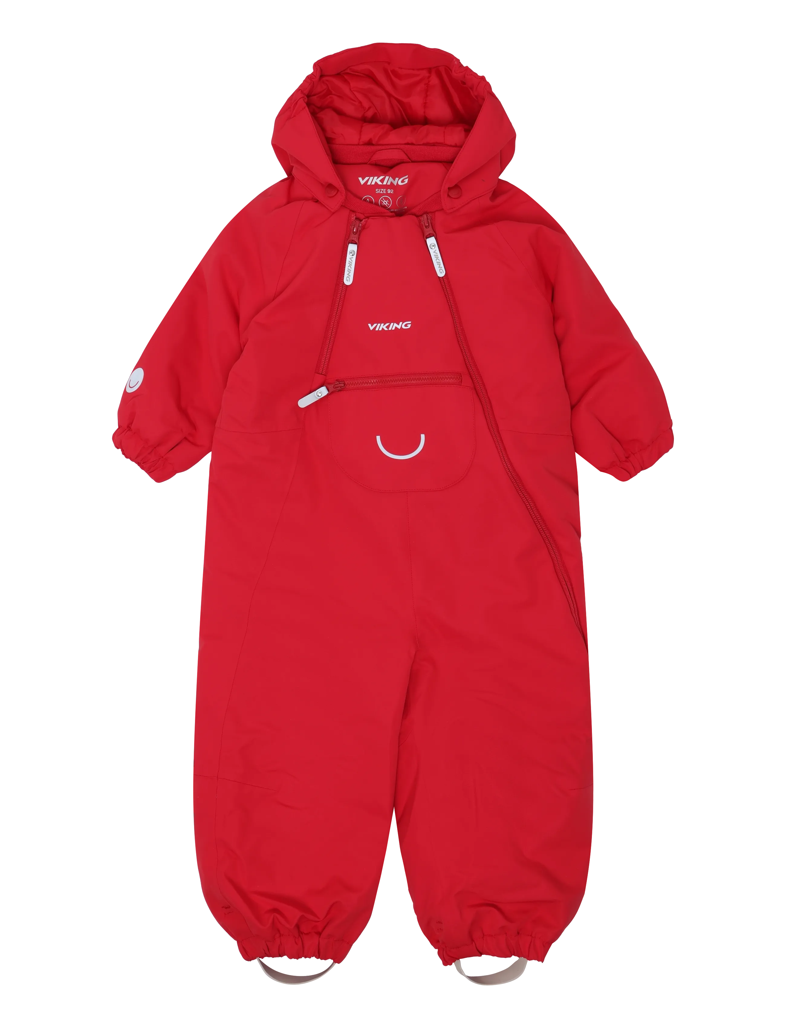 Viking Alv Winter Insulated Playsuit - Kombinesoonid - RED / red