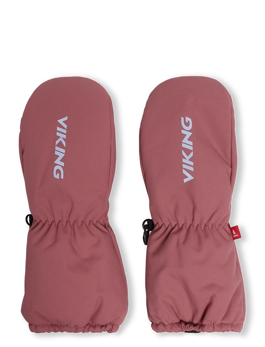 Viking - Expower Insulated Mittens - kindad - pink - 0