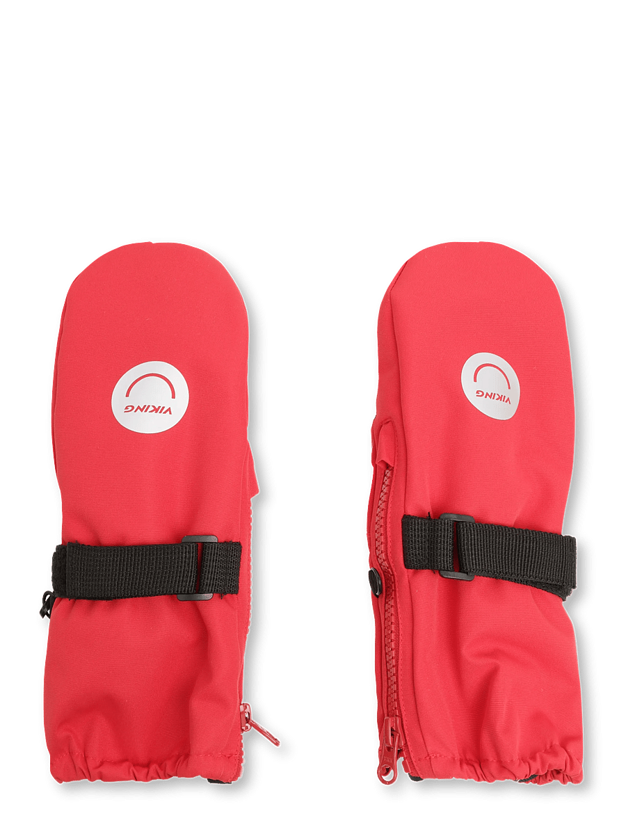 Viking - Alv Winter Mittens - handsker - red - 0