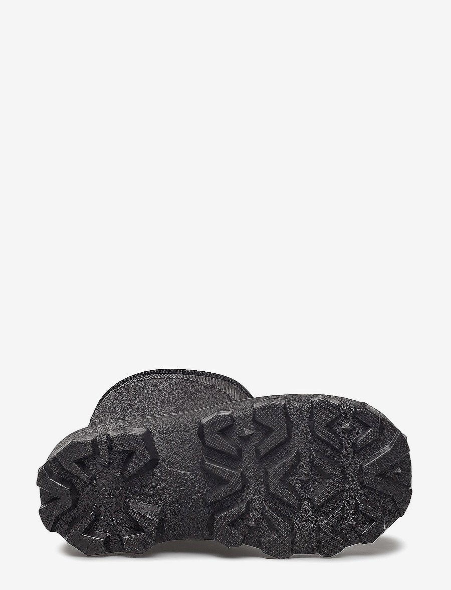Viking - Frost Fighter Warm - fodrade gummistövlar - black/grey - 4