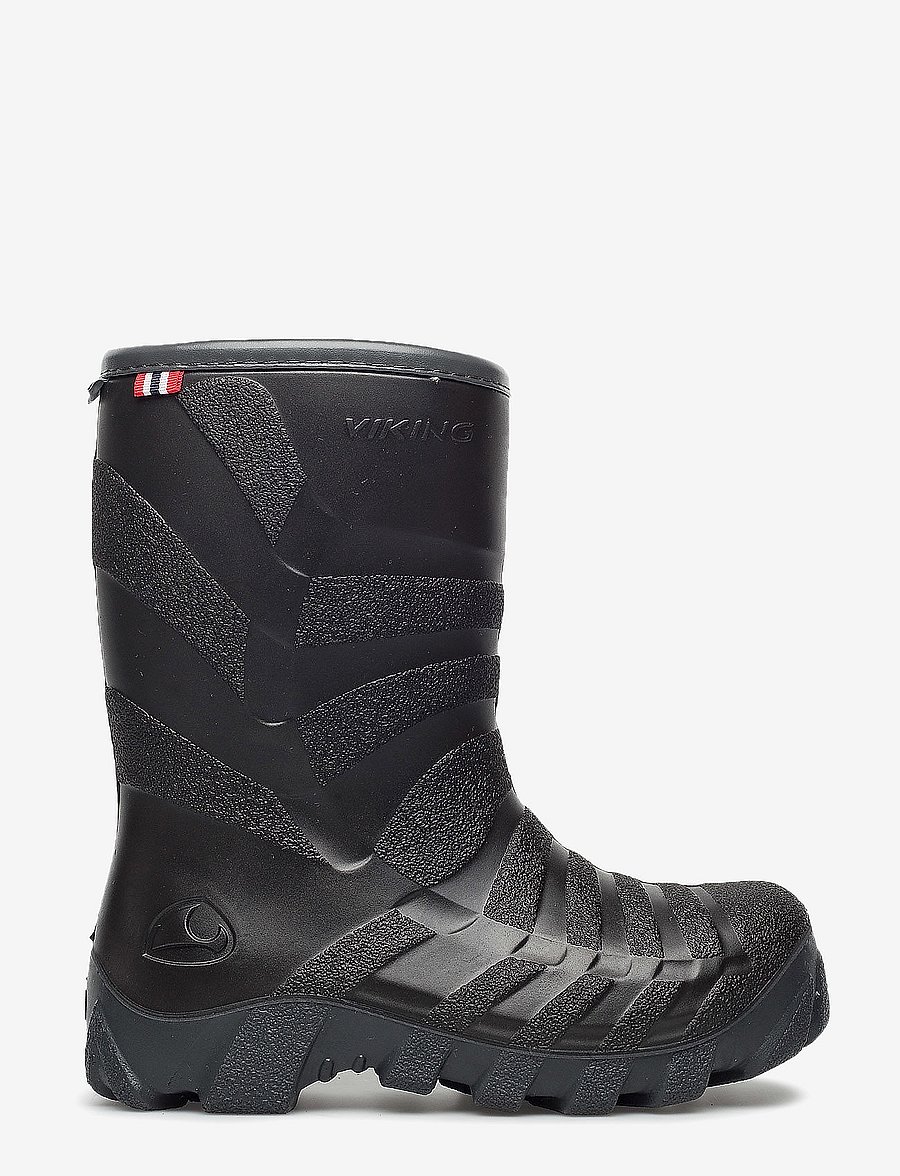 Viking - Ultra Warm - gefütterte gummistiefel - black/grey - 1