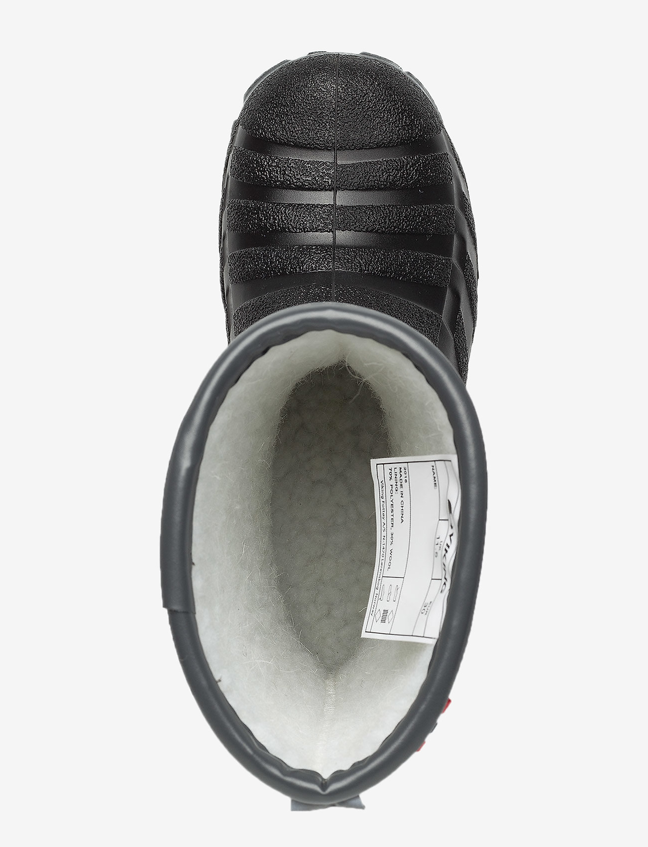 Viking - Ultra Warm - gummistøvler med for - black/grey - 3