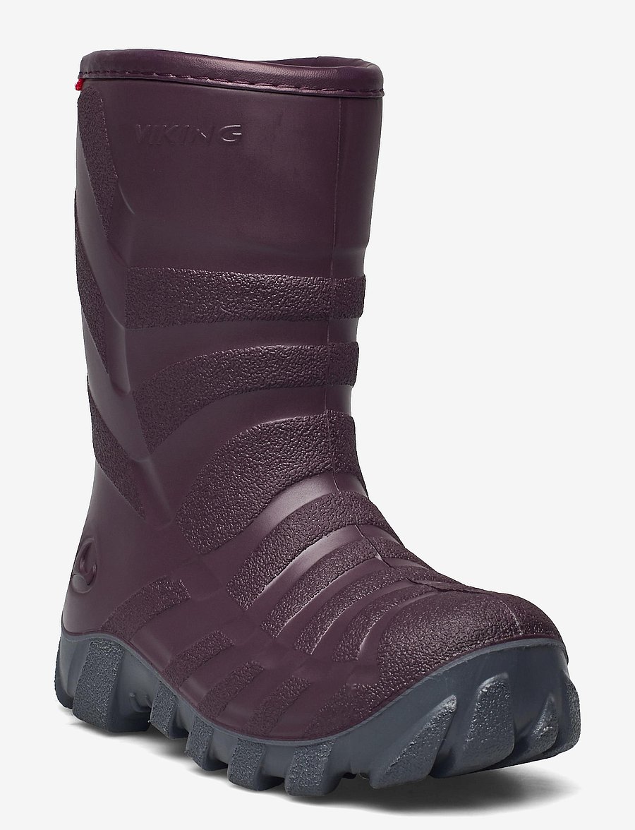 Viking - Ultra Warm - gefütterte gummistiefel - grape/grey - 0