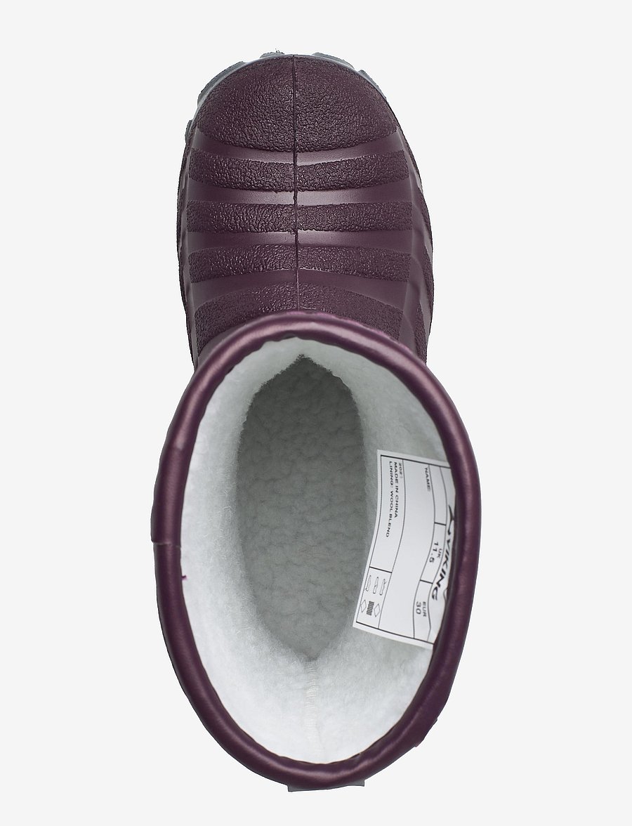 Viking - Ultra Warm - gefütterte gummistiefel - grape/grey - 3