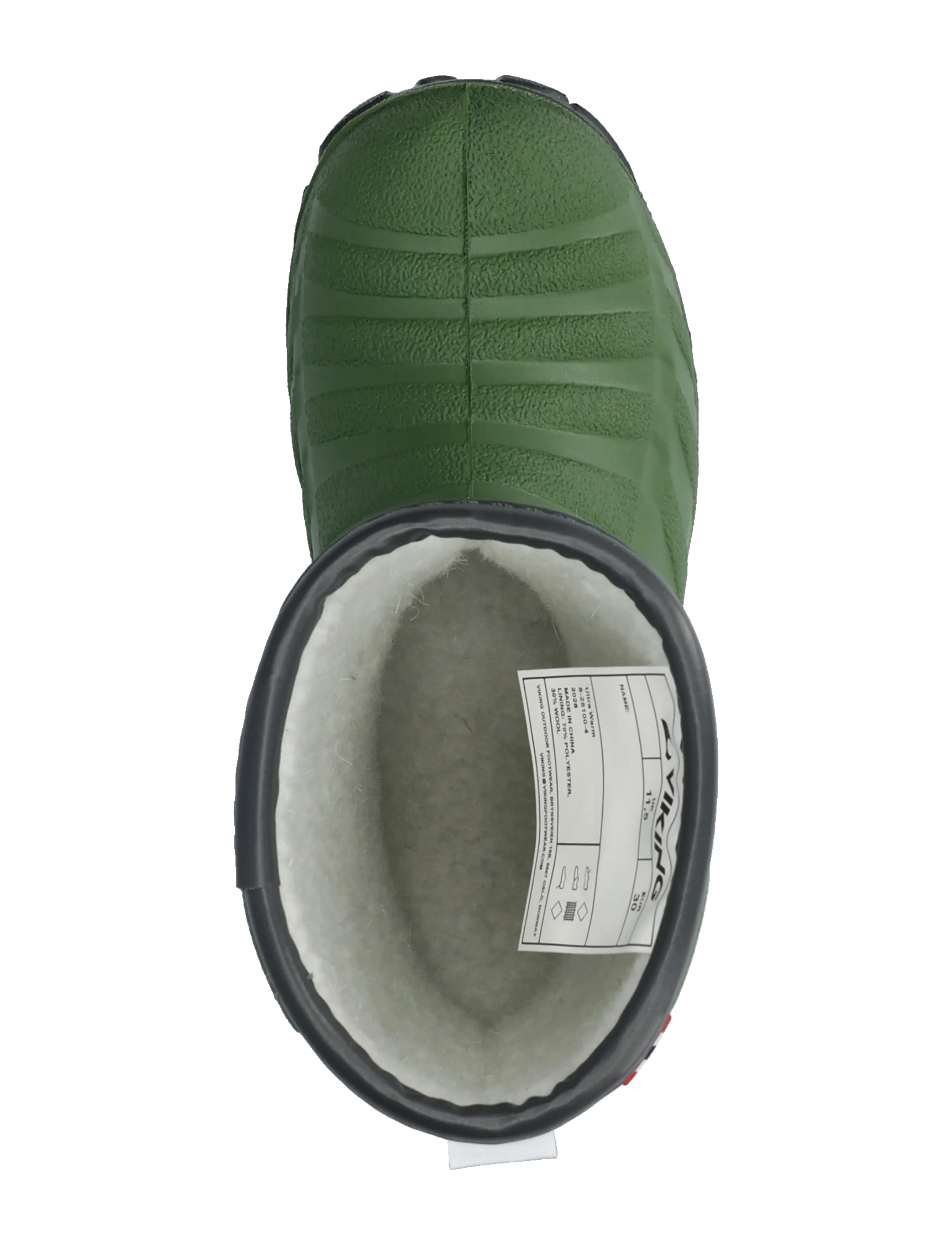 Viking - Ultra Warm - gefütterte gummistiefel - green - 3