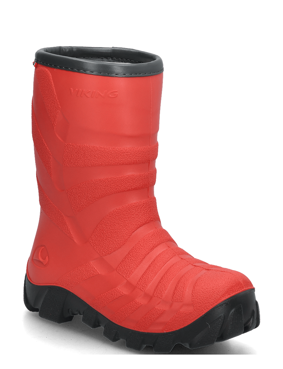 Viking - Ultra Warm - gummistøvler med for - red - 0