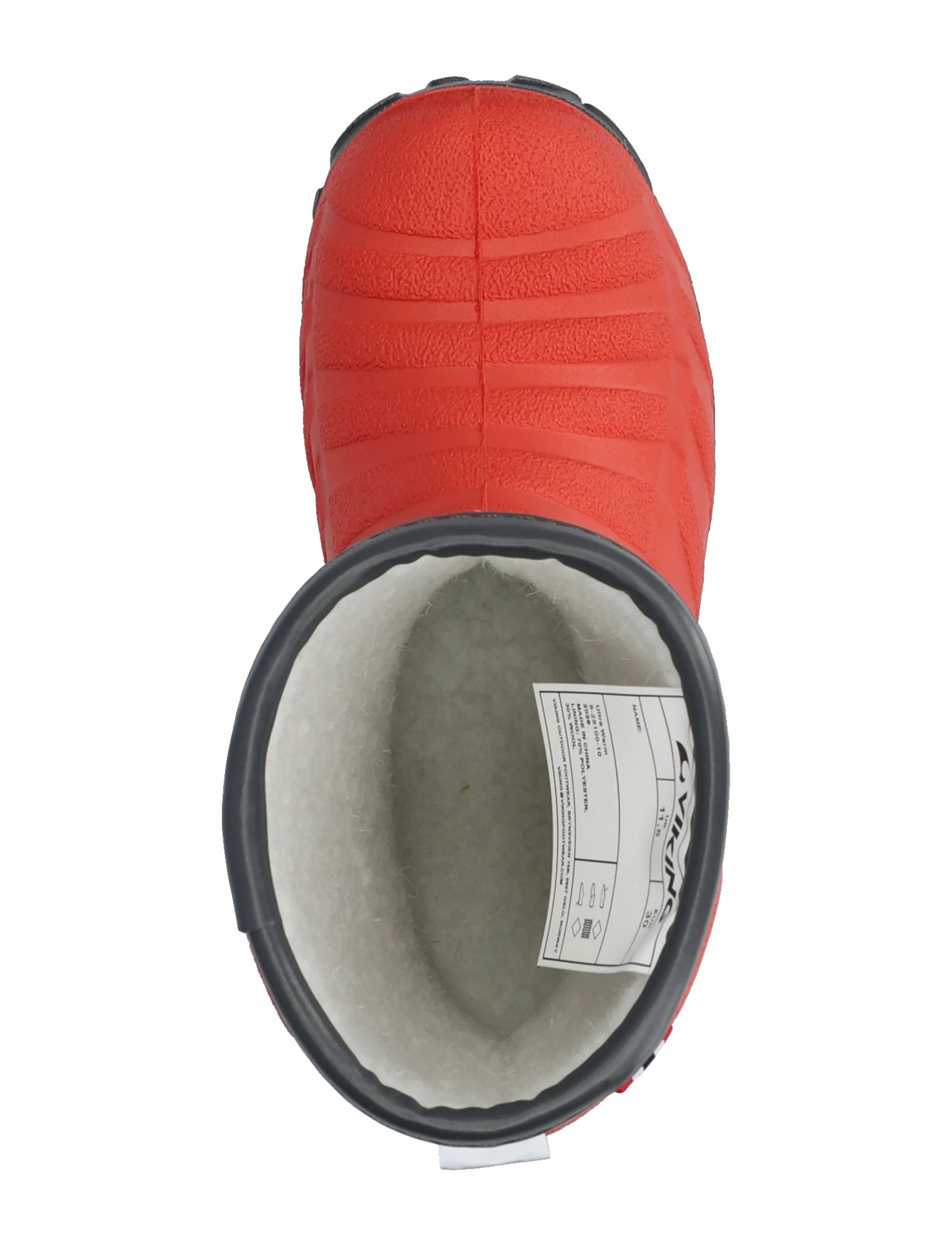 Viking - Ultra Warm - gefütterte gummistiefel - red - 3