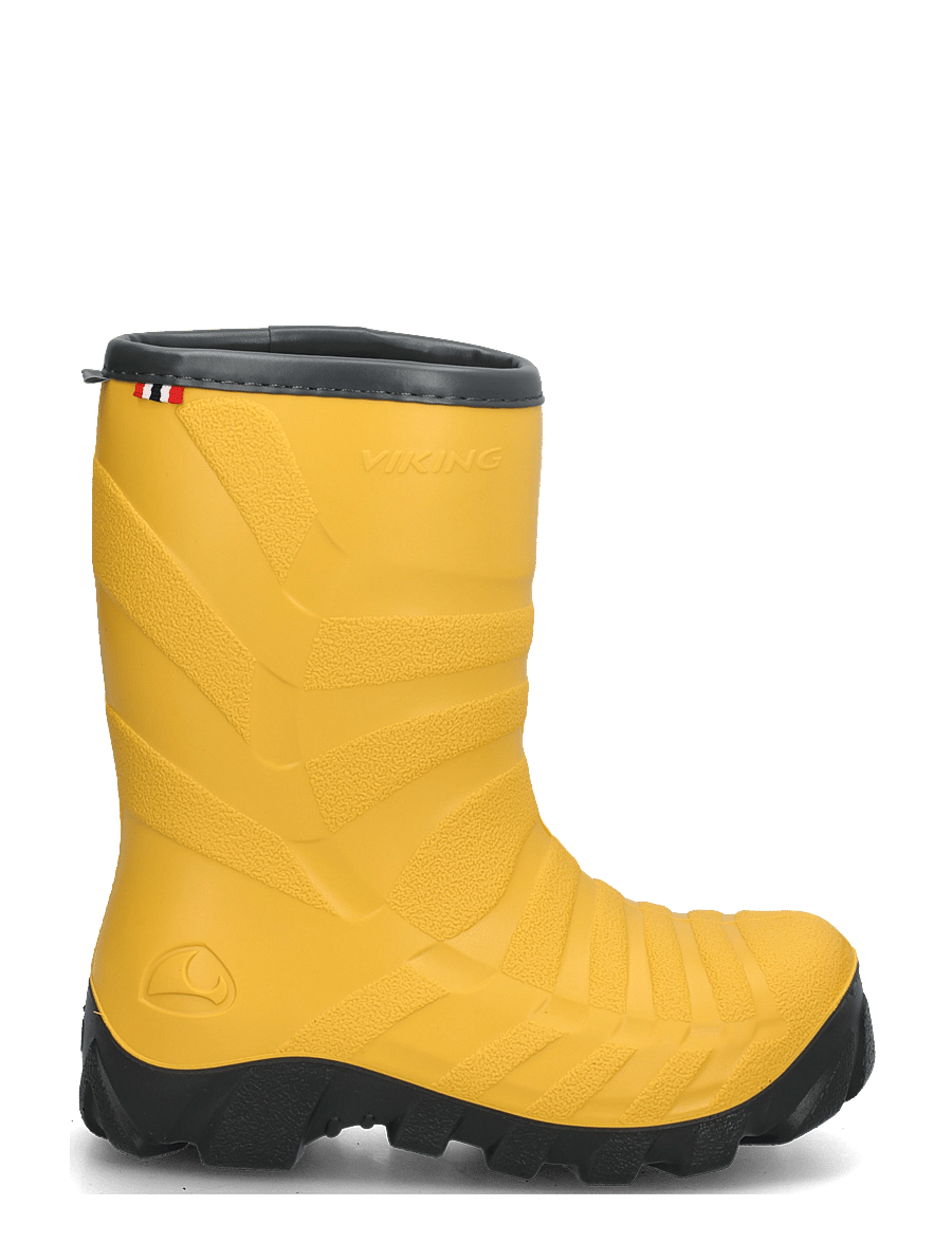 Viking - Ultra Warm - gummistøvler med for - yellow - 2