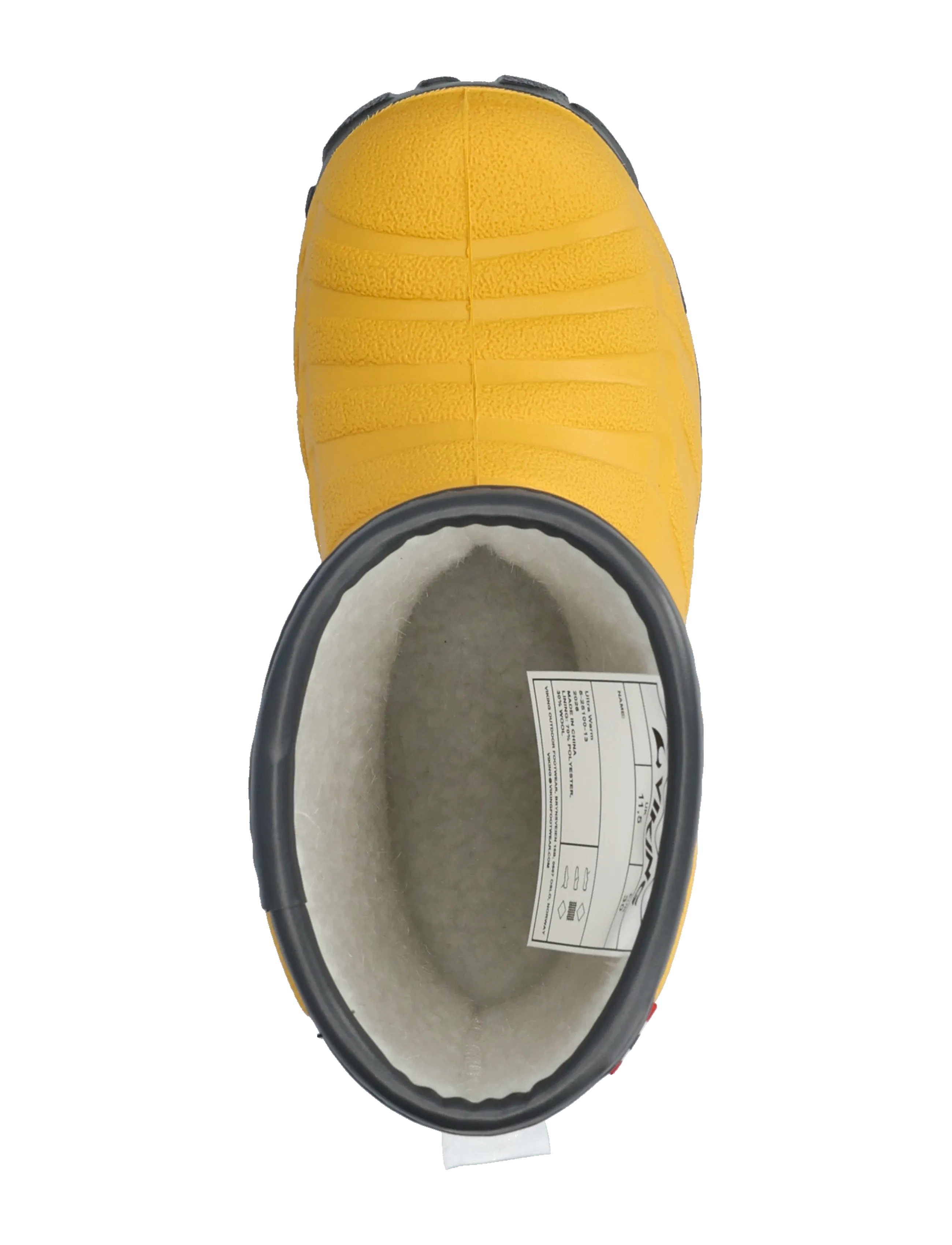 Viking - Ultra Warm - gefütterte gummistiefel - yellow - 3