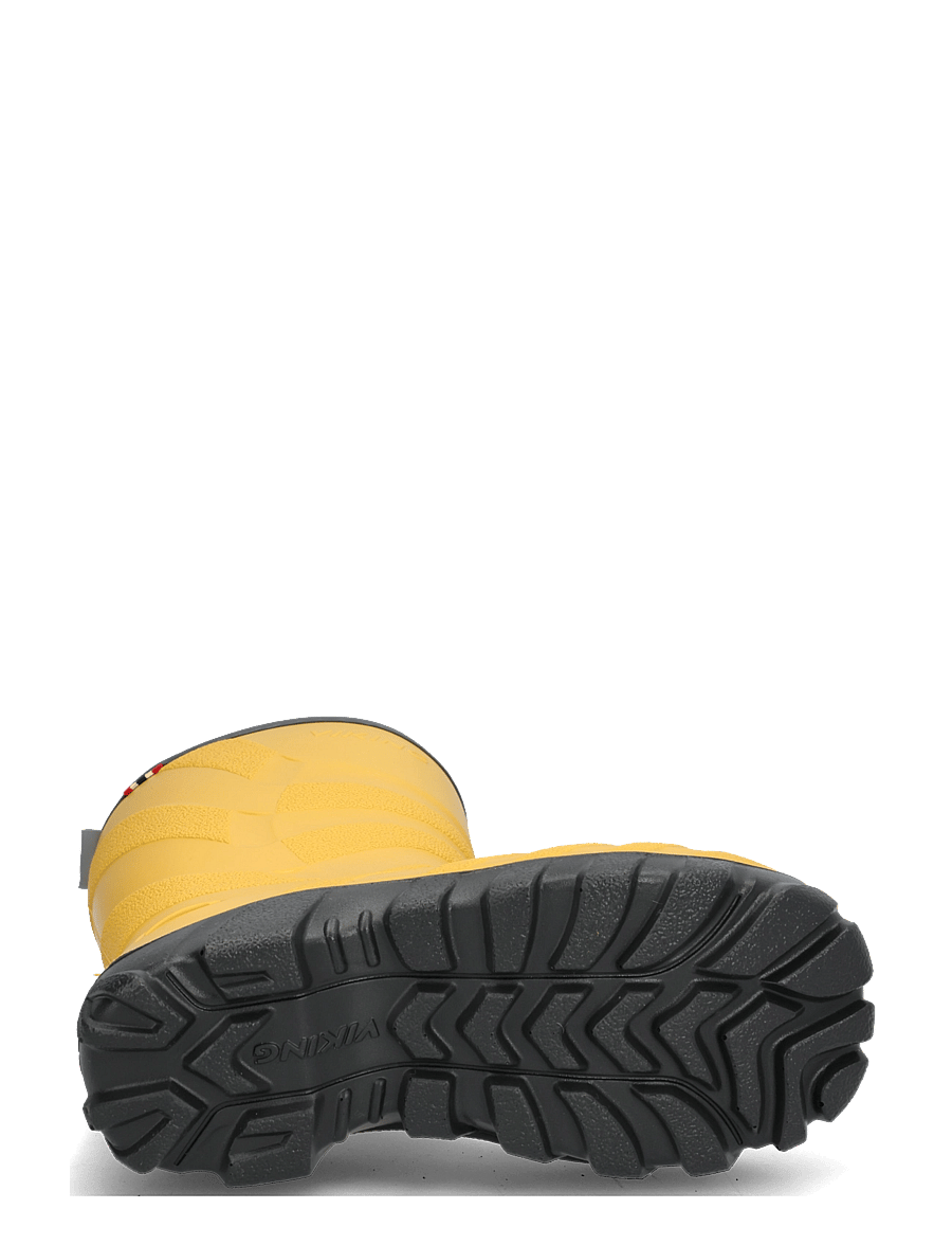 Viking - Ultra Warm - gummistøvler med for - yellow - 4