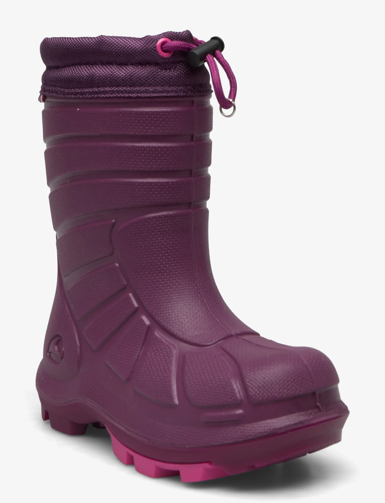 Viking - Extreme Warm - gummistøvler med linjer - dark pink/magenta - 0