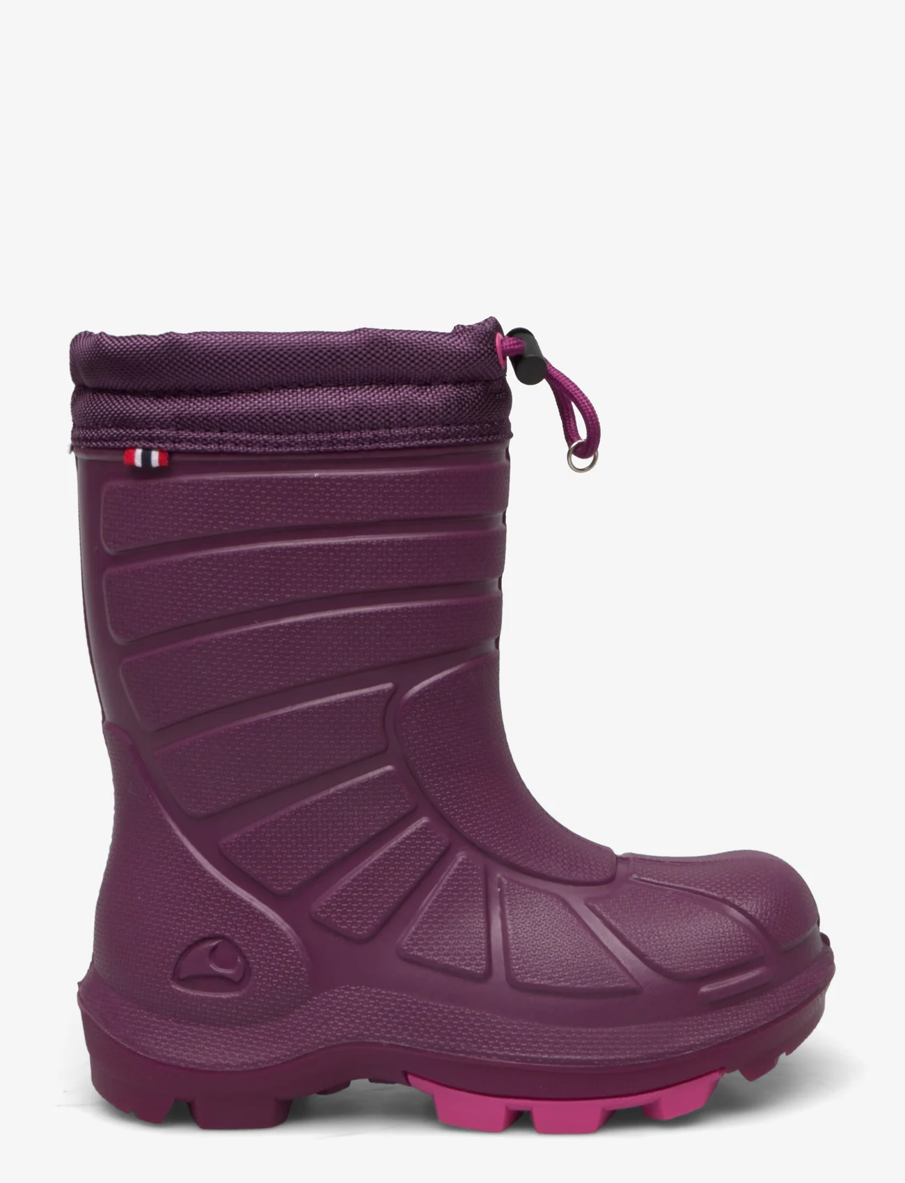 Viking - Extreme Warm - gummistøvler med linjer - dark pink/magenta - 1