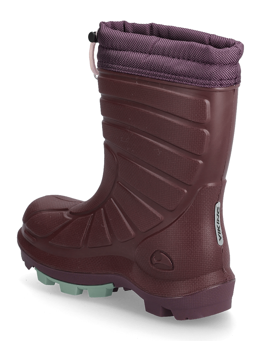 Viking - Extreme Warm - gummistøvler med for - plum - 2