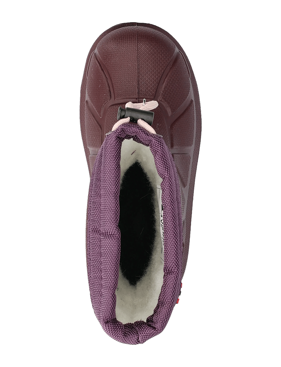 Viking - Extreme Warm - gummistøvler med for - plum - 3