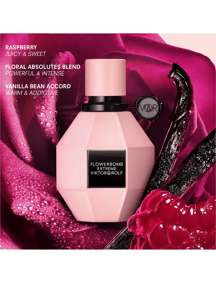 Viktor & Rolf - Flowerbomb Extreme elixir eau de parfum 50.00 ML - naistele - clear - 3