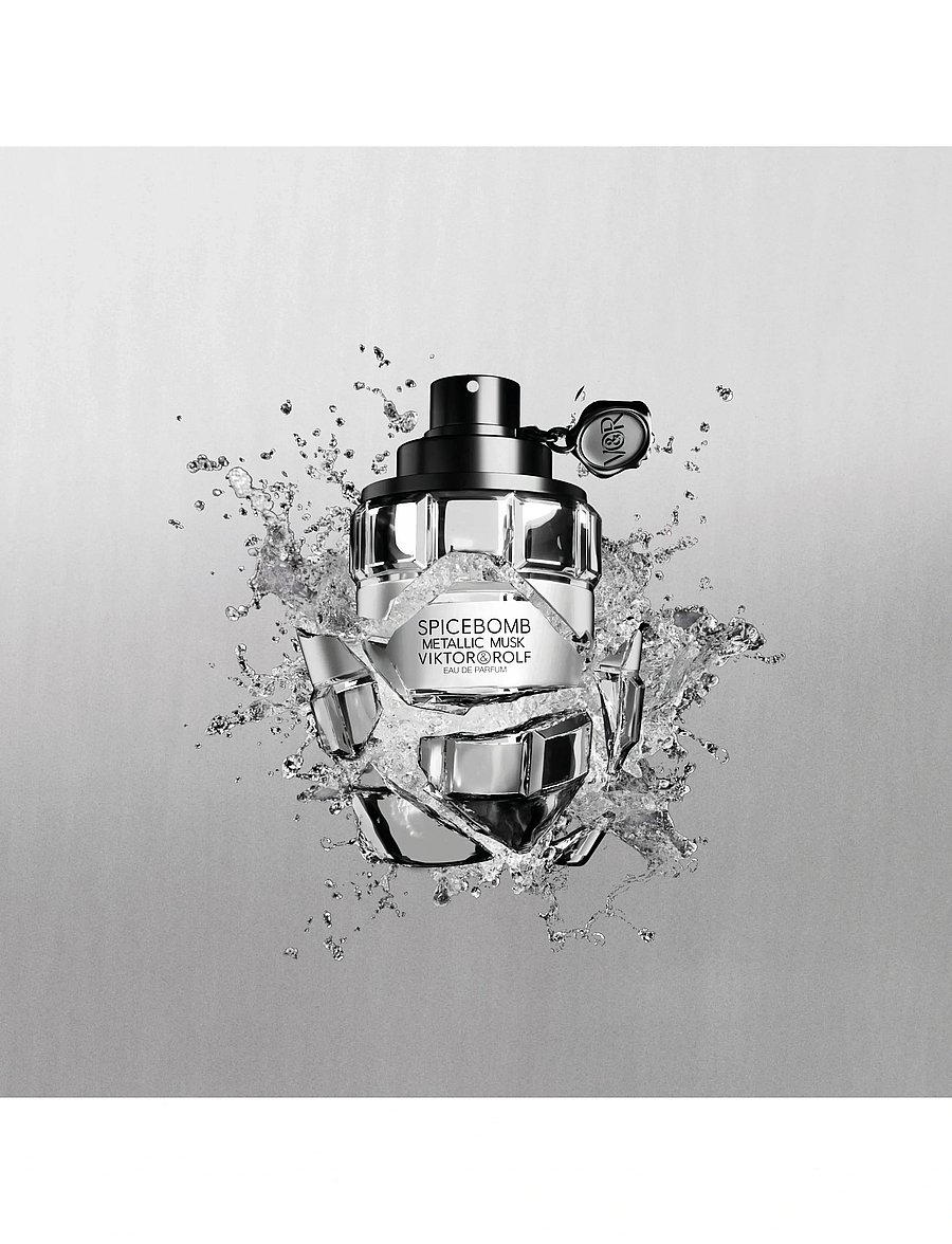 Viktor & Rolf - Spicebomb Metallic Musk Eau de parfum - meestele - clear - 0