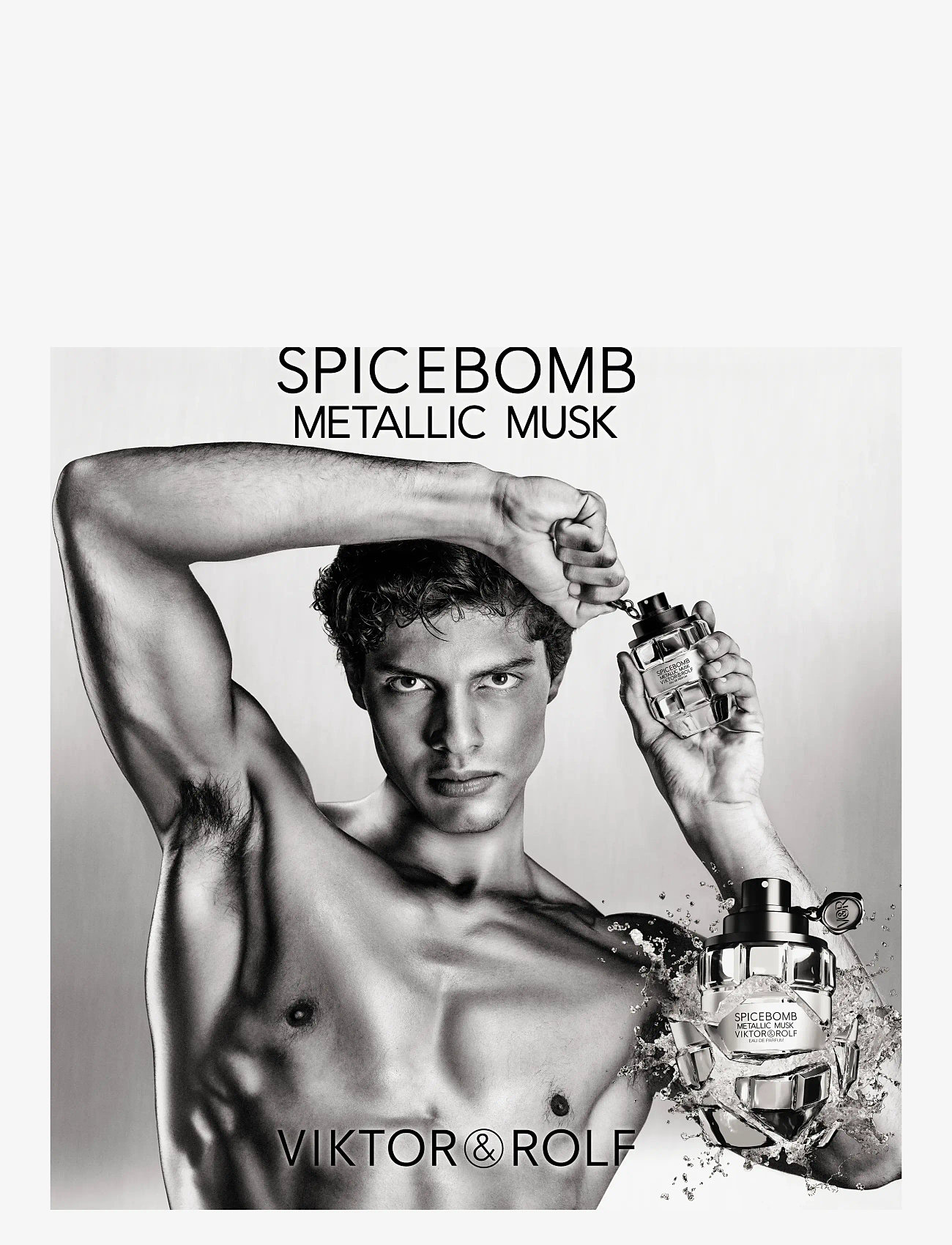 Viktor & Rolf - Spicebomb Metallic Musk Eau de parfum - til ham  - clear - 4